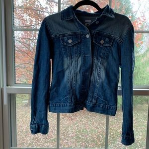 Gap Distressed Jean Jacket. Like New.